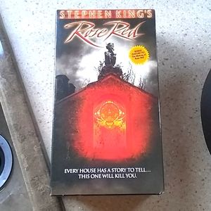 Stephen king's vhs rose red double collection